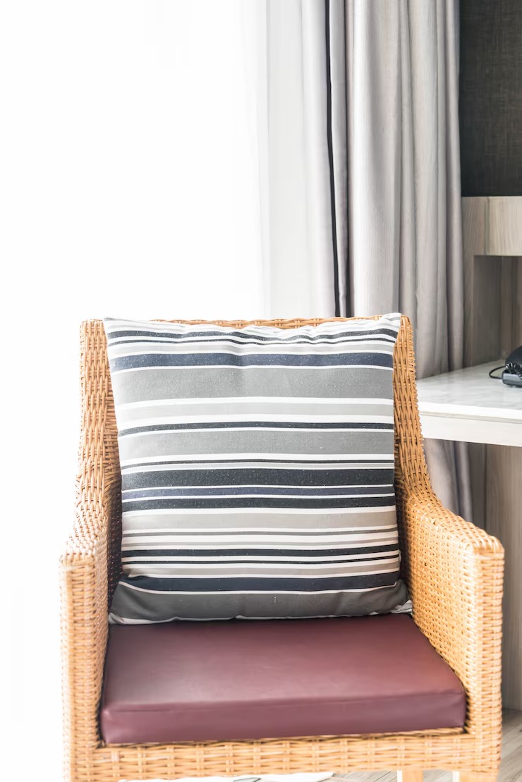 Chair Cushions Covers 4 Beautiful Luxury Pillow Sofa Decoration by Orient Uniforms for customers in Dubai, Abu Dhabi, Sharjah, Ajman and across the UAE